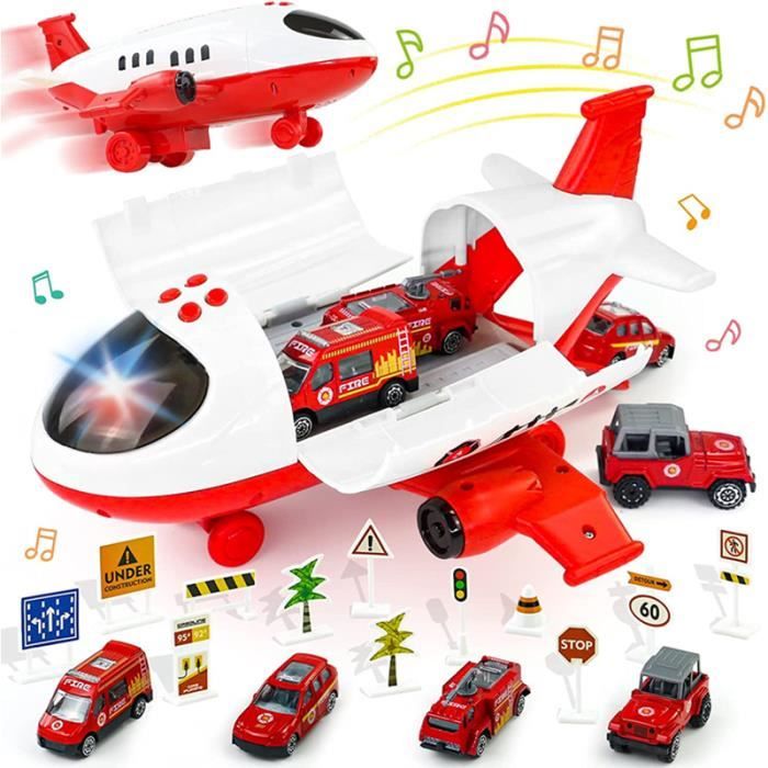 Jouet Enfant 3 Ans,Garage Voiture Enfants Jouet Garcon, Avion ave