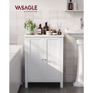 Meuble De Salle De Bain - HOMCOM - Compartiments Ouverts Et Placard - Dim. 80l X 35P X 70H Cm - Bois Naturel - Maison