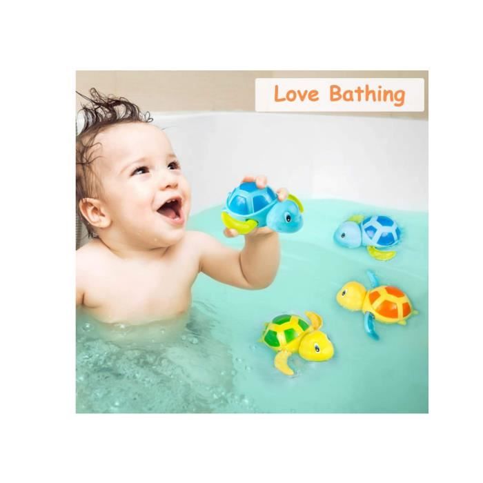 Tortue bain bébé (3Pcs)