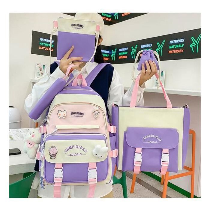 Porte-monnaie Mini Sac à Main Kawaii En Peluche - Avec Porte-clés - 11x10x6 Cm - Neuf