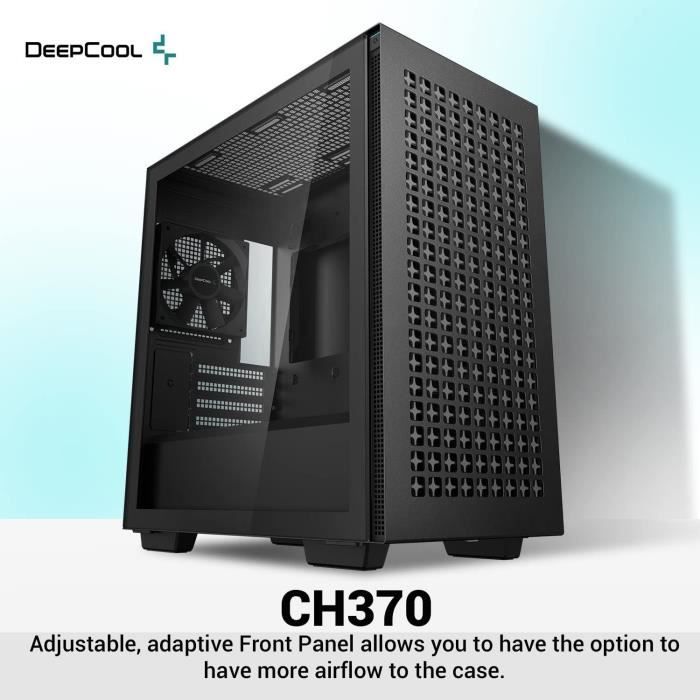 THERMALTAKE Core V21 Noir Boitier PC - mini tour - Format Micro ATX - Verre trempé avec