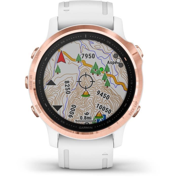 Garmin fēnix 6 Pro, montre GPS multisport ultime, cartographie des