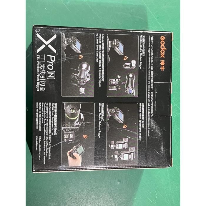 GODOX DÉCLENCHEUR DE FLASH SANS FIL TTL XPRO II