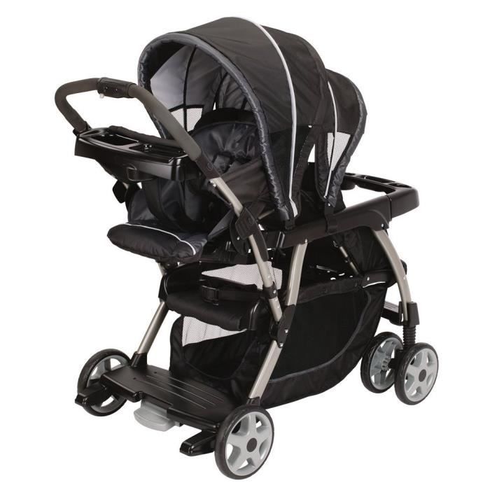 GRACO Poussette double Ready To Grow Metropolitan - Cdiscount