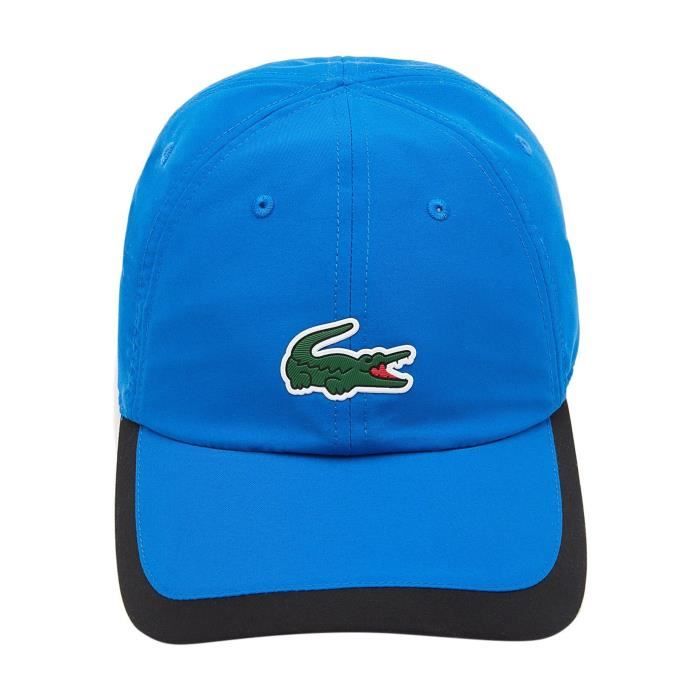 Casquette LACOSTE SPORT Bleu Noir AH 2022 Cdiscount Pret a Porter