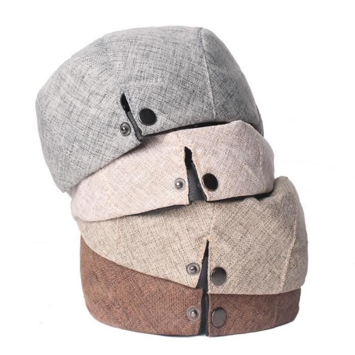 Casquette - Coffee - Velours Rétro - Chapeau Décontracté - Taille - 9