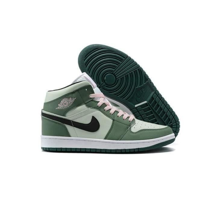 Jordan 1 blanche et verte deals