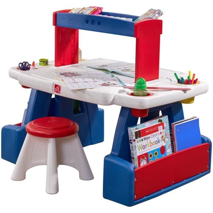 Bureau 2 en 1 pour Enfant - Step2 - Table à dessin magnétique