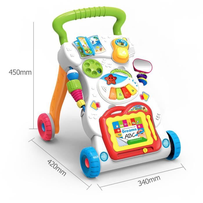 TEMPSA B b Trotteur Youpala musical Apprentissage Marche Asseoir