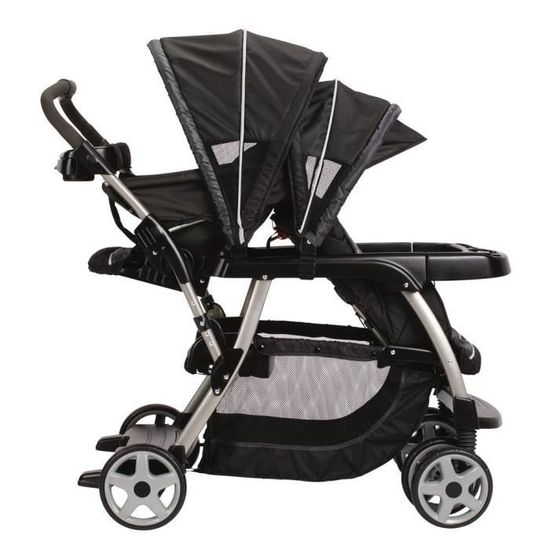Graco poussette double ready to grow métropolitan noir discount