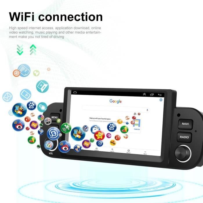 2+32Gb Android 11 Autoradio Carplay Pour Fiat Panda 2013-2020 Radio Avec Gps  Wifi, 6.2 Pouces Auto Radio Ecran Tactile Poste Radio V - Cdiscount Auto