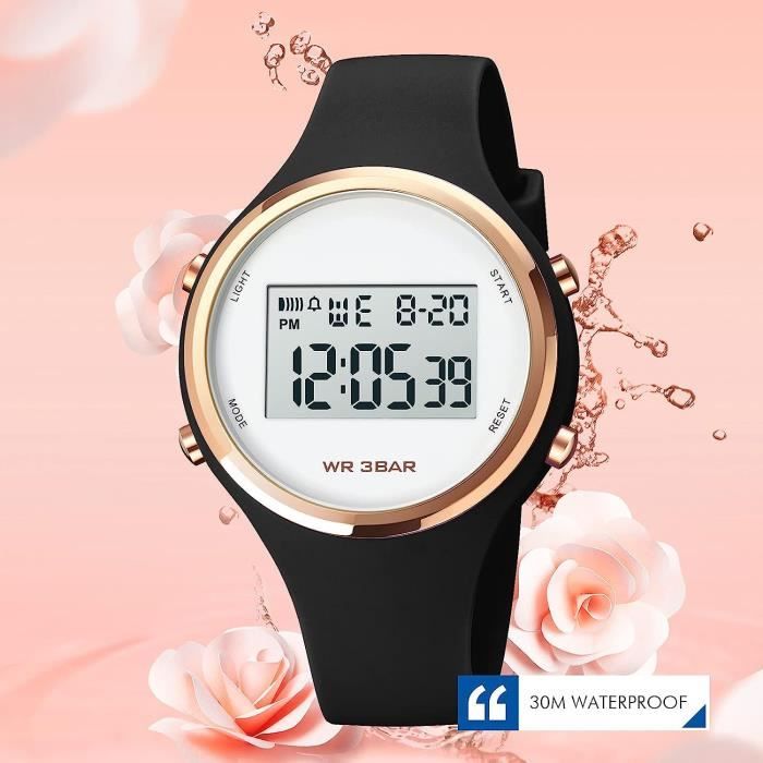 Montre sales colorée femme