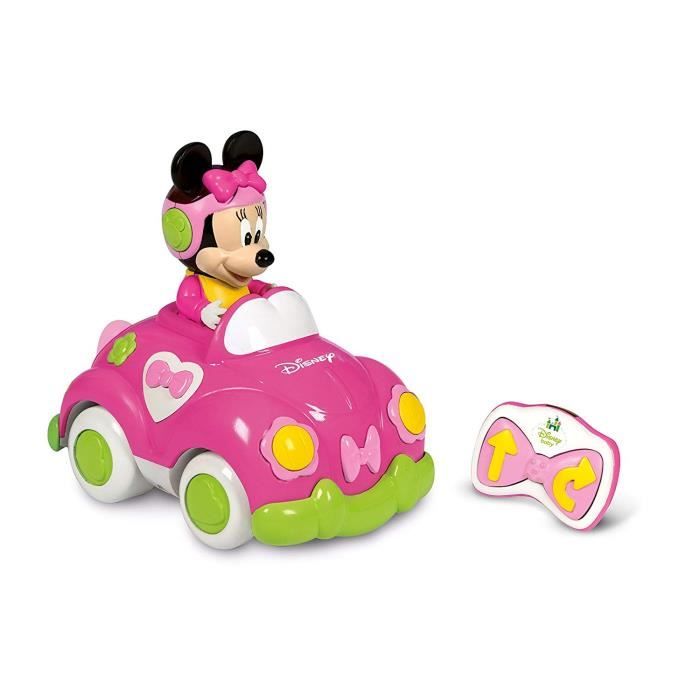 Voiture radiocommandee minnie, jouets 1er age