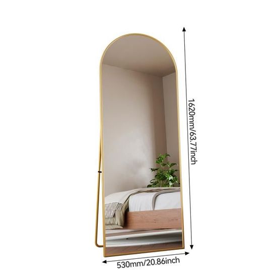Miroir De Voyage Pliable Avec Loupe - Pied Métal Doré - 19 Cm - Sans Marque