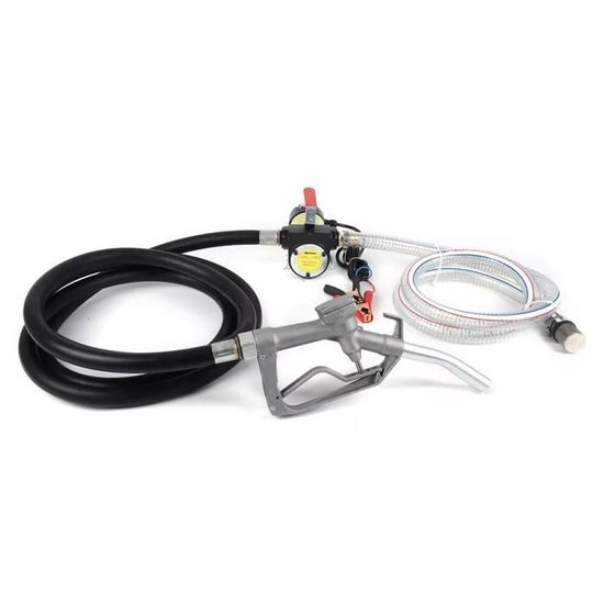 Pompe à Diesel 230V Auto-Amorçante 200W 50L/min Avec 2 Tuyaux - Usage Professionnel
