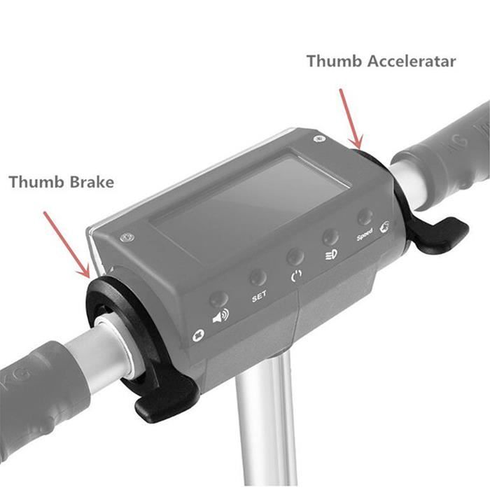 Accélérateur Au Pouce Universel 7/8 Pouces Pour Vélos Et Scooters électriques