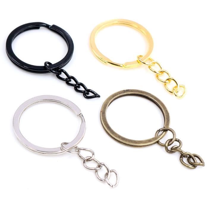 Lot De 10 Anneaux Pour Porte Clefs Porte Clés Diametre 24mm