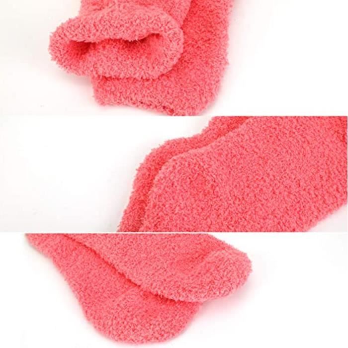 Chaussettes Thermiques Sans Lacets Pour Femme, Chaussettes Polaires Corail, Chaussettes à Rayures, Colorées, Légères, Sportives, Décontractées, Décontractées, Douces, Chaudes, Confortables