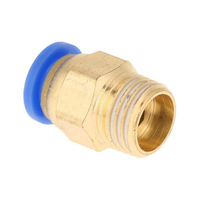 5pcs Connecteurs Pneumatiques, Raccord De Cloison Pneumatique Connecteur Rapide Pneumatique Diamtre Du Tuyau Raccordable Peut Etre Utilis Pour Fixer Et Connecter La Trache 4 Mmblanc 56611603