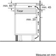 Table induction - SIEMENS - 4 foyers - L59 x P52 cm - EU611BEB5E-4