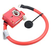 Cosse De Batterie Positif (+) Rouge - Compatible BMW Série 1 E82/E88, Série 3 E90/E91/E92, X1 E84