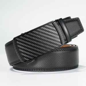 Ceinture Homme En Cuir Noir Roma Belt Co. - Taille S/M, Occasion