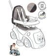 Housse de siège pour porteur Maestro - confortable et rembourrée - pour enfant à partir de 6 mois - gris et bleu-0