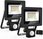 ZEMINPEOEL Projecteur LED Exterieur Detecteur de Mouvement 20W, 24 LED Projecteur IP65 Etanche 6500K 220v Spot (Paquet de 2)