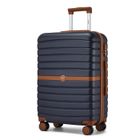 Kono Valise Rigide Moyenne Taille 66.5x45.5x25.5cm Valise de Voyage ABS+PC avec 4 roulettes et Serrure Trolley de Voyage,