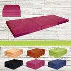 Matelas pliant - FORTISLINE - Futon - 195x80x9cm - Housse amovible - Confort ferme