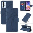 RASENA Etui pour Samsung Galaxy A53 5G 6.5", Portefeuille Fentes Cartes Housse Antichoc Cuir PU Vintage Portefeuille Etui -Bleu YXRG5