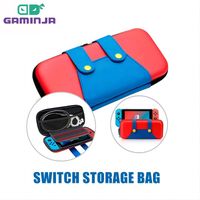 Alban Storage Bag for Nintendo Switch - Portable NS Console Carrying Case & Travel Cover Set
