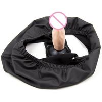 Culottes vibrant massage relaxation pantalon avec gode pénis ceinture de chasteté jouet de sexeXFM70410627_999