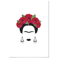 Poster Panorama Frida Kahlo 100x70 cm  - Imprimée sur Poster - Decoration Murale