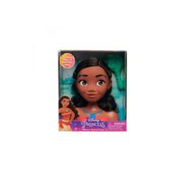 Tête à Coiffer Vaiana 14 Cm Avec Brosse - Jouet Coiffure Pour Filles Dès 3 Ans - Idée Cadeau