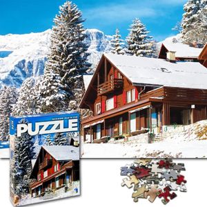 PUZZLE Puzzle Adulte 1500 Pieces - Alps Switzerland - Puz