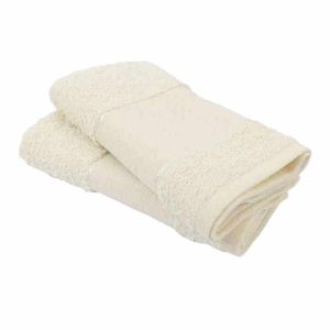 Essuie-main En éponge 'Grand Chef' - Diamètre 60 Cm, 100% Coton Blanc, Label Oeko-Tex