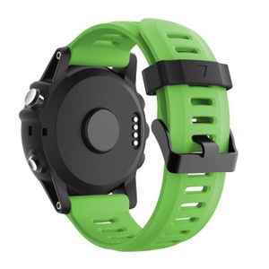 Bracelet pour Garmin Fenix 5X / Garmin Fenix 5X Plus / Garmin Fenix 3 / Garmin  Fenix 3 HR / Garmin Fenix 3 Saphhire - Silicone Noir 26mm QuickFit  Phonillico® - Accessoires bracelet et montre connectée à la Fnac