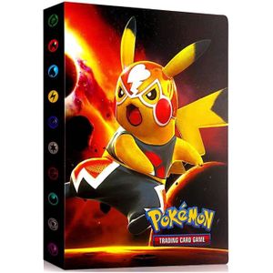 Album Porte cartes Pokémon Holographique Brillant Pyroli et Aquali avec 20 cartes  Pokémon - Pokemon