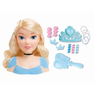 Just Play Disney Princess Raiponce 87617 Tête à coiffer : : Jeux  et Jouets