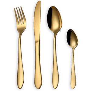 Alomejor 3 Pi/èces Couvert Set de Fourchette Cuill/ère Baguette en Acier Inoxydable pour Camping Voyage Pique-Nique Couverts