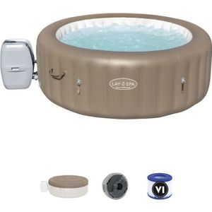SPA COMPLET - KIT SPA Spa gonflable rond Lay-z-spa palm springs air jet 