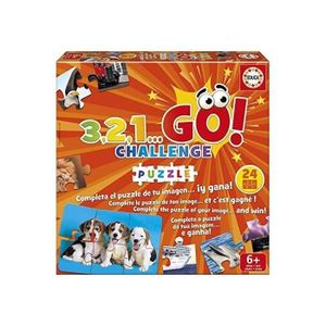 PUZZLE Jeu de société 3,2,1 go Challenge - Puzzle EDUCA p