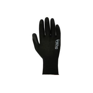 GANT DE CHANTIER Gant en polyester Keep Safe® taille 6 Juba - Generique - Main - Paume en PU noir