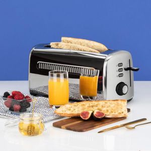 Smeg Tsf03sseu 4 Tranches Chrome Pas Cher Grille Pain Livraison Gratuite