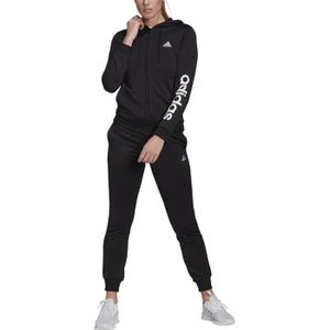 SURVÊTEMENT Survêtement Femme Adidas Essentials Logo French Terry Noir - Manches longues - Fitness