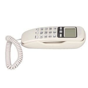 Téléphone fixe Pwshymi Téléphone de l'hôtel KXT333CID Téléphone M