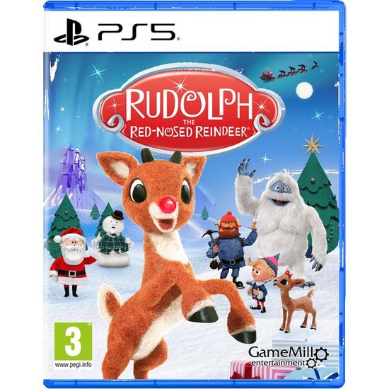 Jeu RUDOLPH THE RED-NOSED REINDEER PS5 - Version Européenne, Multilingue (FR/EN/DE/ES/IT), Neuf