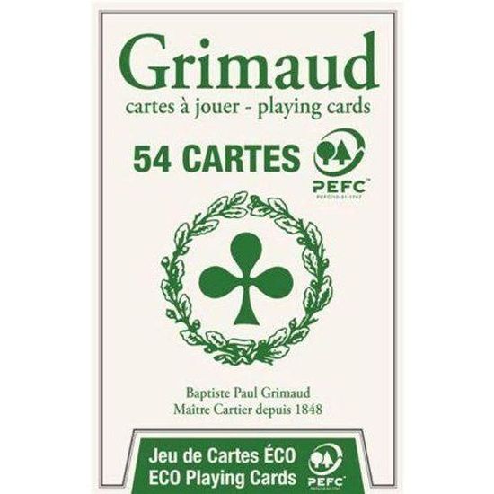 Grimaud Octobre Rose - jeu de 54 cartes - cartonnées plastifiées - 4
