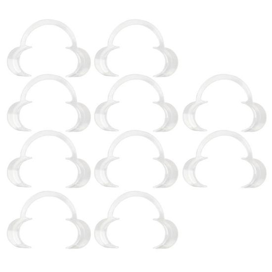 Lot De 10 écarteurs De Joues Intra-oraux Type C - Bleu Clair - Dentisterie, Laboratoire - Neuf